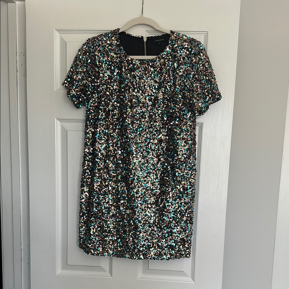 Sequin Mini Dress
